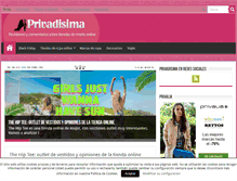 Tablet Screenshot of privadisima.com